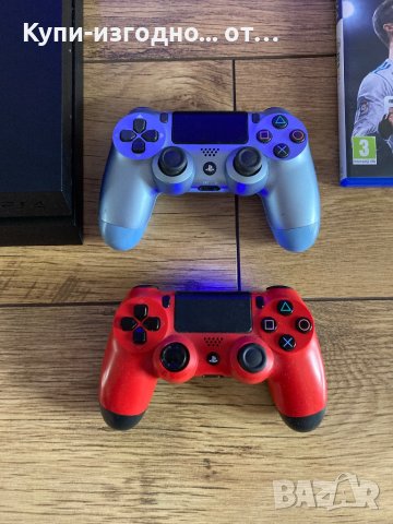 PS4 500 gb с два джойстика и три игри, снимка 9 - PlayStation конзоли - 41116931