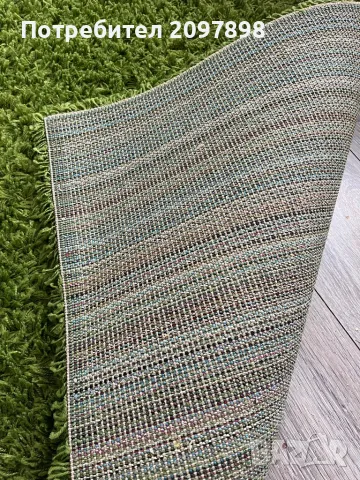 Зелен килим с косъм от Икеа , снимка 2 - Килими - 50372600