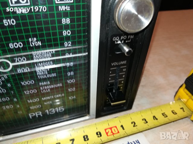 ITT PR1315-MADE IN JAPAN ВНОС FRANCE 2108231012M, снимка 8 - Радиокасетофони, транзистори - 41919094