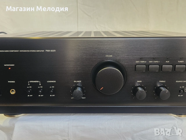 Усилвател DENON PMA-925R Две по 80 вата на 8 ома. В отлично техническо и визуално състояние., снимка 5 - Ресийвъри, усилватели, смесителни пултове - 52209964