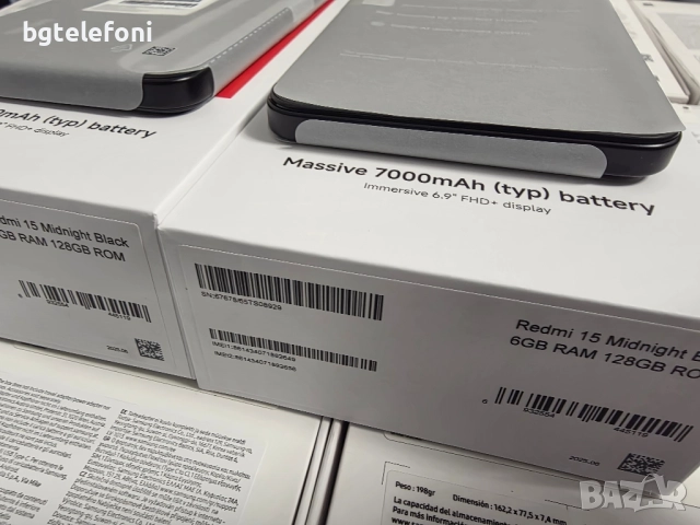 Xiaomi Redmi 15 6/128,чисто нови,черни, снимка 9 - Xiaomi - 51979873