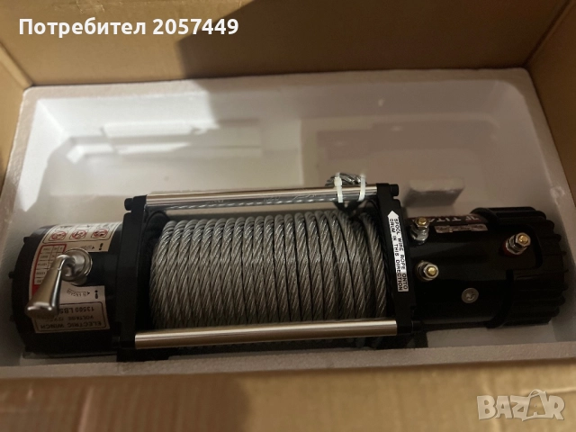 Лебедка за джип или пътна помощ, снимка 3 - Индустриална техника - 52588371