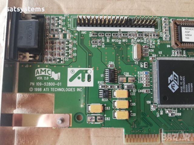 Видео карта ATi 3D Rage IIC 8MB AGP, снимка 7 - Видеокарти - 42480729