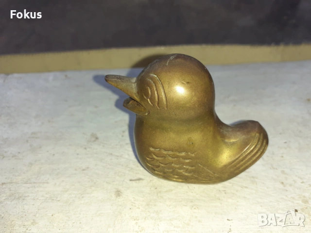 КОКОШКА ПИЛЕ БРОНЗ МЕСИНГ