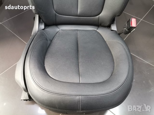 Черен Кожен Салон Dakota BMW 2 F45 F46 Седлаки + Тапицерия + Конзола, снимка 3 - Части - 41601327