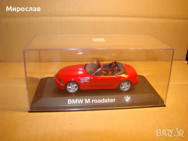 1:43 BMW M ROADSTER МОДЕЛ КОЛИЧКА ИГРАЧКА, снимка 7 - Колекции - 48981543