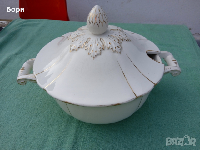 Стар немски порцеланов супник