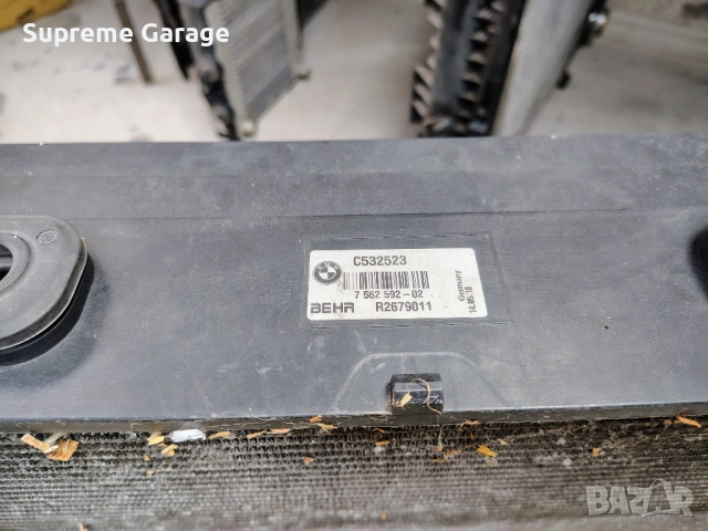 Комплект радиатори BMW N55B30A 3.5i F10/F11/F07/F06/F12/F13/F01/F02, снимка 6 - Части - 53763015