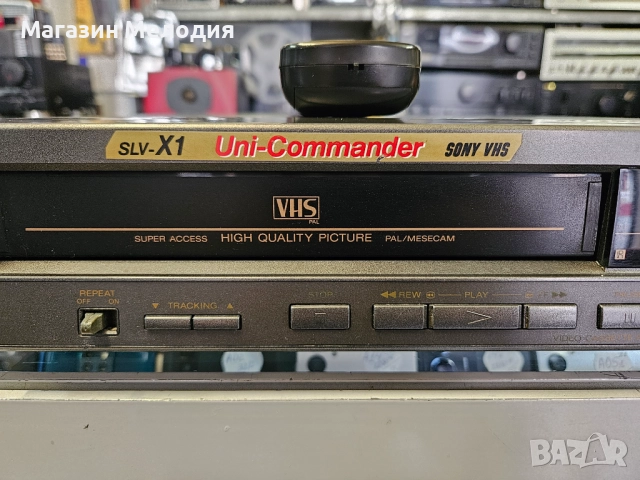 Видео SONY SLV-X1ME има дистанционно. В отлично техническо и визуално състояние., снимка 4 - Плейъри, домашно кино, прожектори - 52721021