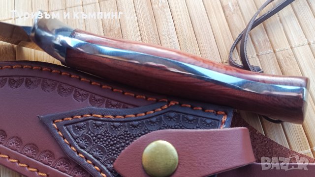 Ловен нож /ръчна изработка - стомана 440С /, снимка 9 - Ножове - 44438017