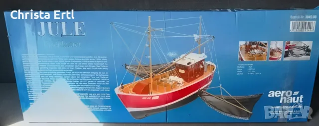 Дървен корабен кит aero-naut JULE Fischkutter 1:25 (НОВ) – Внос от Германия