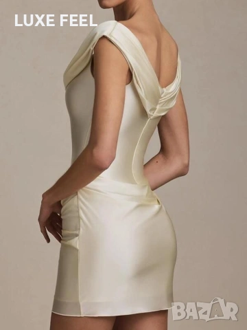 Дамски Рокли - Сатен ⚜️, снимка 3 - Рокли - 53194995