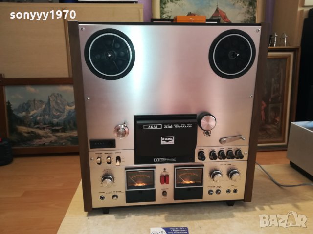 AKAI GX-600DB MADE IN JAPAN-ВНОС SWITZERLAND 2710211754, снимка 3 - Декове - 34603215