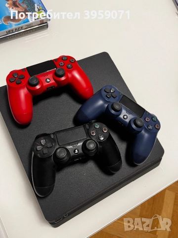 PlayStation 4 Slim 1TB памет, снимка 4 - PlayStation конзоли - 52739613