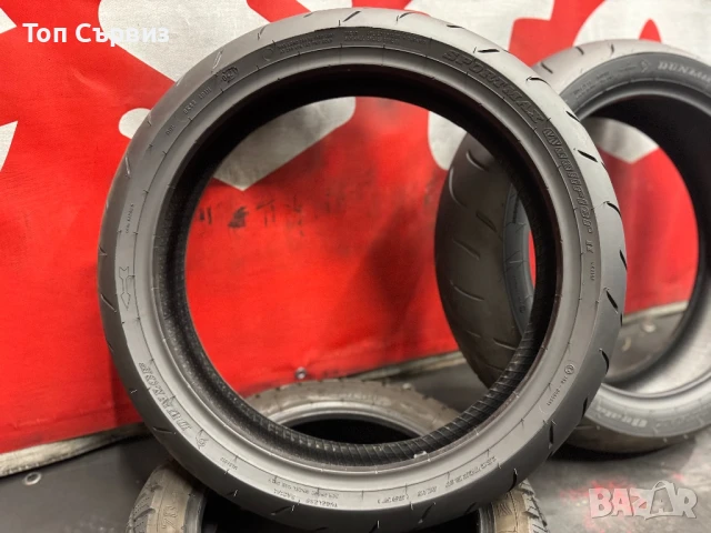 120 70 17/160 60 17, Мото гуми, Dunlop SportMax Qualifier2, снимка 4 - Гуми и джанти - 51117597