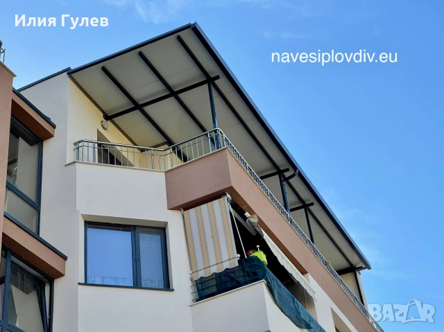 Навеси от термопанели и поликарбонат, снимка 3 - Други услуги - 53559234