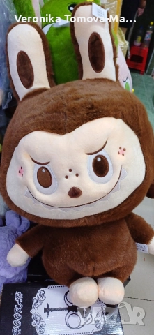 Лабубу плюшена играчка 80см 100см , снимка 3 - Плюшени играчки - 51450975