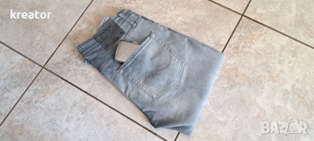 jack&jones intelligence размер 32 мъжки дънки slim fit tim вталени леко ластични мише сиво , снимка 13 - Дънки - 40485155