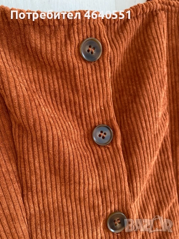 Кадифена рокля, снимка 2 - Рокли - 52278305