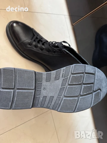 Нови мъжки боти 42 номер от естествена кожа, снимка 6 - Мъжки боти - 50666465