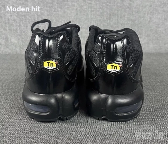 Nike Air Max Plus Tn Triple Black унисекс маратонки висок клас реплика, снимка 5 - Маратонки - 51662987
