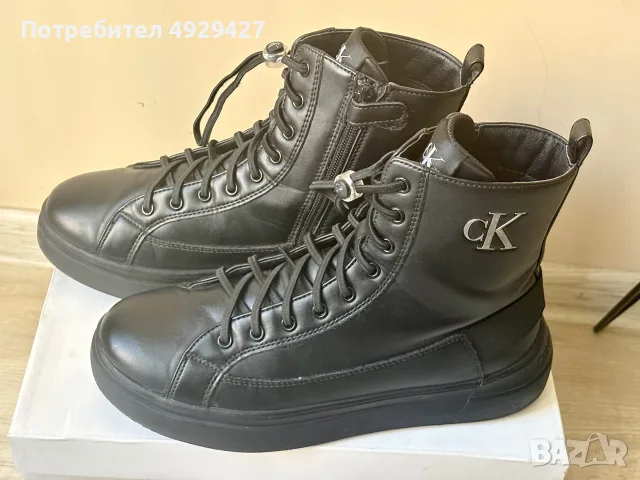 Calvin Klein Jeans боти 38 номер, снимка 11 - Дамски боти - 55797741