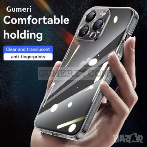 Apple iPhone 13 Pro Max Силиконов Прозрачен Гръб Със Защита За Задната Камера, снимка 3 - Калъфи, кейсове - 35921692