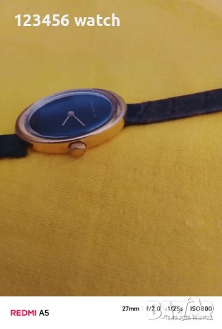 Красив позлатан часовник mauris guerdat, снимка 3 - Антикварни и старинни предмети - 53827803