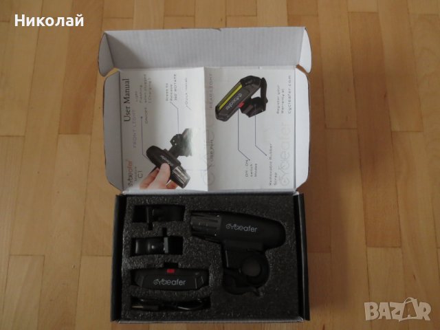 Cycleafer фар за колело, снимка 2 - Аксесоари за велосипеди - 39446257