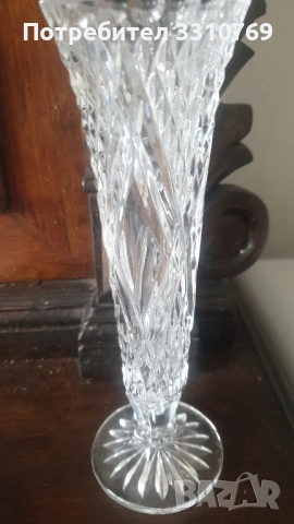 Красиви кристални вази. , снимка 6 - Вази - 52536796
