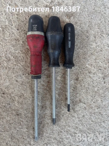 Отвертки торкс Facom, Wurth, Hazet, снимка 1