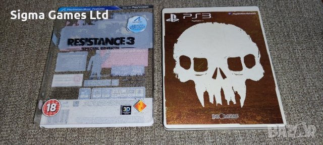 PS3-Resistance 3-Steelbook Edition , снимка 3 - Игри за PlayStation - 41615188