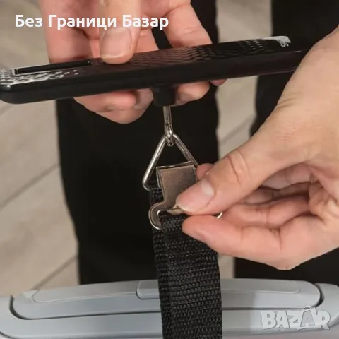 Нов Цифров кантар Salter за багаж 50 кг – компактен и точен за куфар, снимка 4 - Други стоки за дома - 49906229