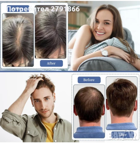 laserLocks Lasercomb-002 нов модел лазерен гребен за растеж на коса за мъже и жени НОВ, снимка 4 - Преси за коса - 51138919