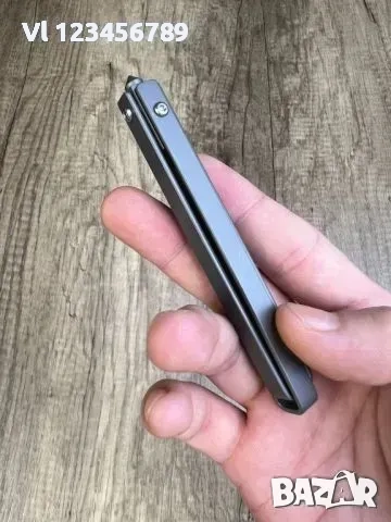 Сгъваем джобен нож M390 - 78х194, снимка 2 - Ножове - 52122462