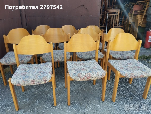 Дървени столове А117 