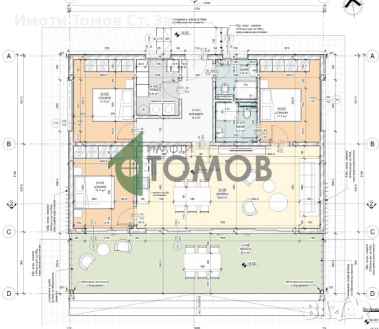Нова едноетажна къща с двор в село Подслон , снимка 5 - Къщи - 52882664