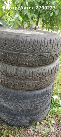 Продавам Джанти със зимни гуми от Opel Zafira 5x110, снимка 2 - Гуми и джанти - 50822310