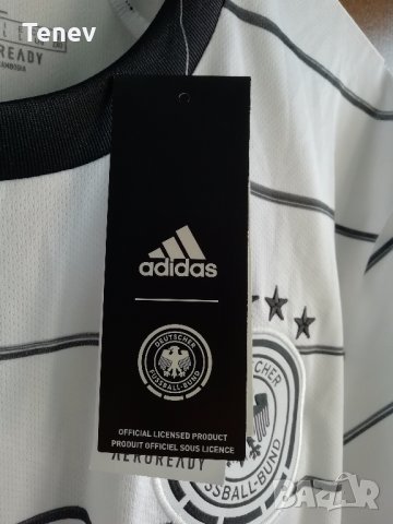 Германия Germany Нова Adidas оригинална фланелка Тениска размер L, снимка 4 - Тениски - 36011552