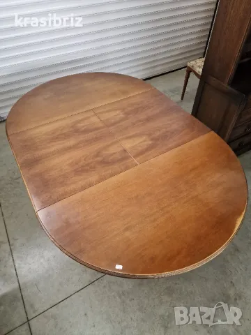 Масивна Разтегателна Барокова Маса-внос от Германия!, снимка 4 - Маси - 48979838