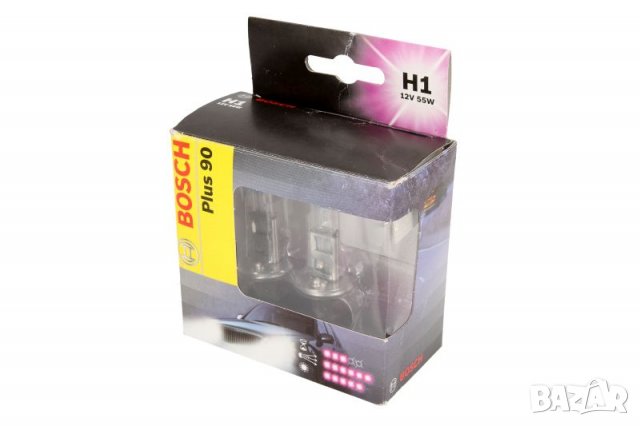 BOSCH H1 Plus 90% 12V халогенни крушки