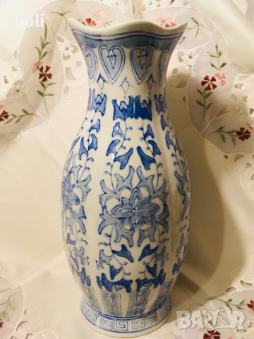 китайска порцеланова ваза, снимка 2 - Вази - 44519527