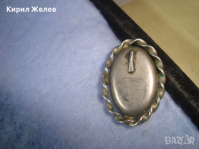 ДЪЛБОКО ПОСРЕБРЕНО или СРЕБЪРНО СТАРО АРТ ДЕКО СЕДЕФЕНО СКЪПОЦЕННО БИЖУ ШЛИФОВАН КРАЛСКИ СЕДЕФ 26178, снимка 4 - Антикварни и старинни предмети - 36323735