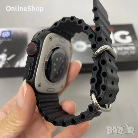 Смарт часовник T900 Ultra 2, Bluetooth разговори, Известия, Крачки, снимка 5 - Мъжки - 53301013