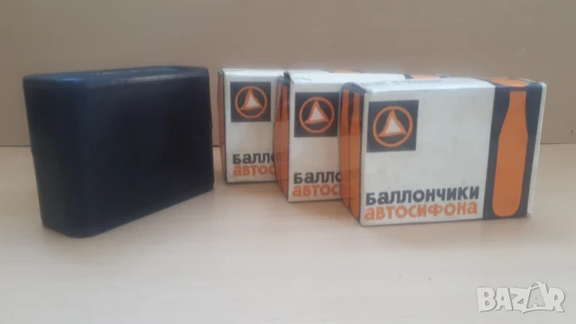 Руски контейнери с газ баллончики автосифона