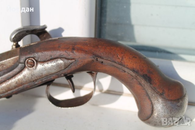 Оригинален армейски капсулен пистолет , снимка 5 - Антикварни и старинни предмети - 35862225