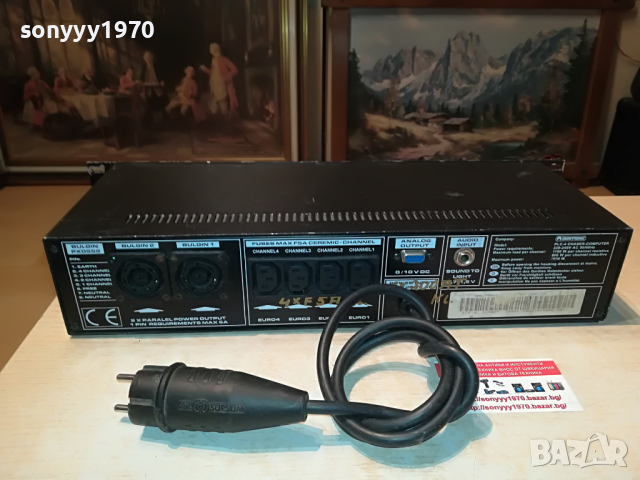 OMNITRONIC PLC-4 ВНОС GERMANY 1903222103, снимка 10 - Ресийвъри, усилватели, смесителни пултове - 36163390