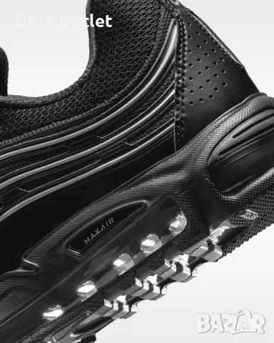 !ПРОМО! Nike Air Max TL 2.5 | Black/Silver | + КУТИЯ, снимка 5 - Маратонки - 56216016