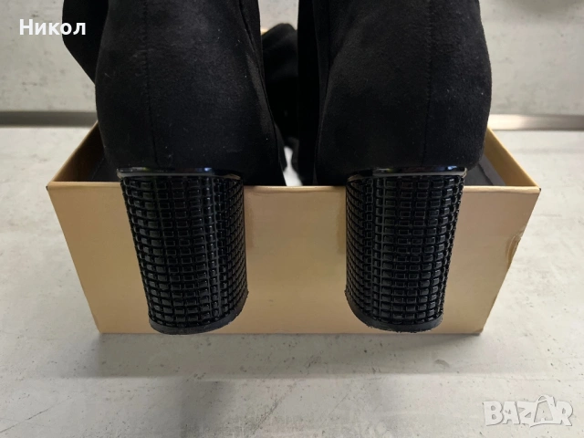 Велурени чизми , снимка 5 - Дамски ботуши - 53208317