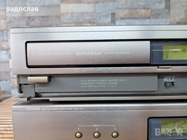 Denon DRA-210/DR-210, снимка 6 - Ресийвъри, усилватели, смесителни пултове - 53657480